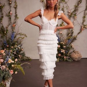 The Fiorenza Dress in White